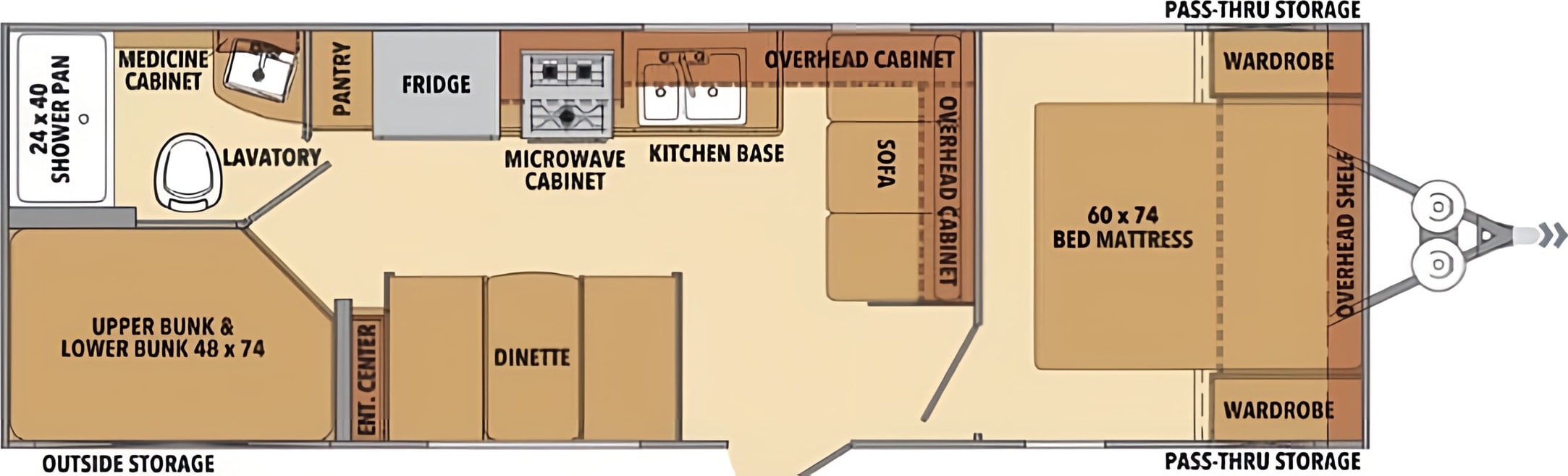 2-Shasta Travel Trailer / Camper / RV Rental