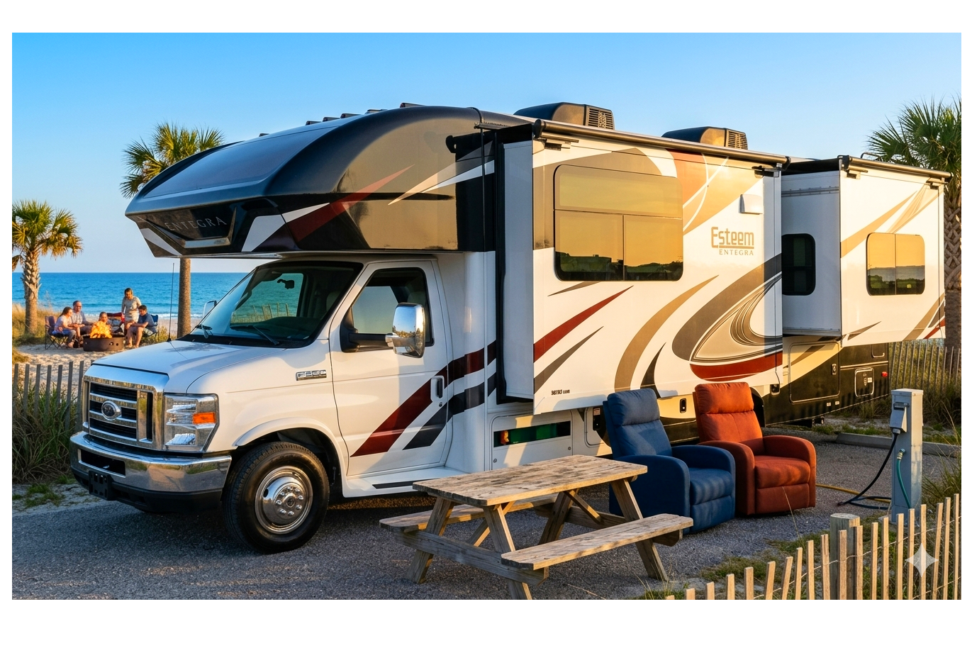 C19 *NEW* Entegra SLEEPS 8 - STARLINK WiFi Equipped -MASTER BEDROOM