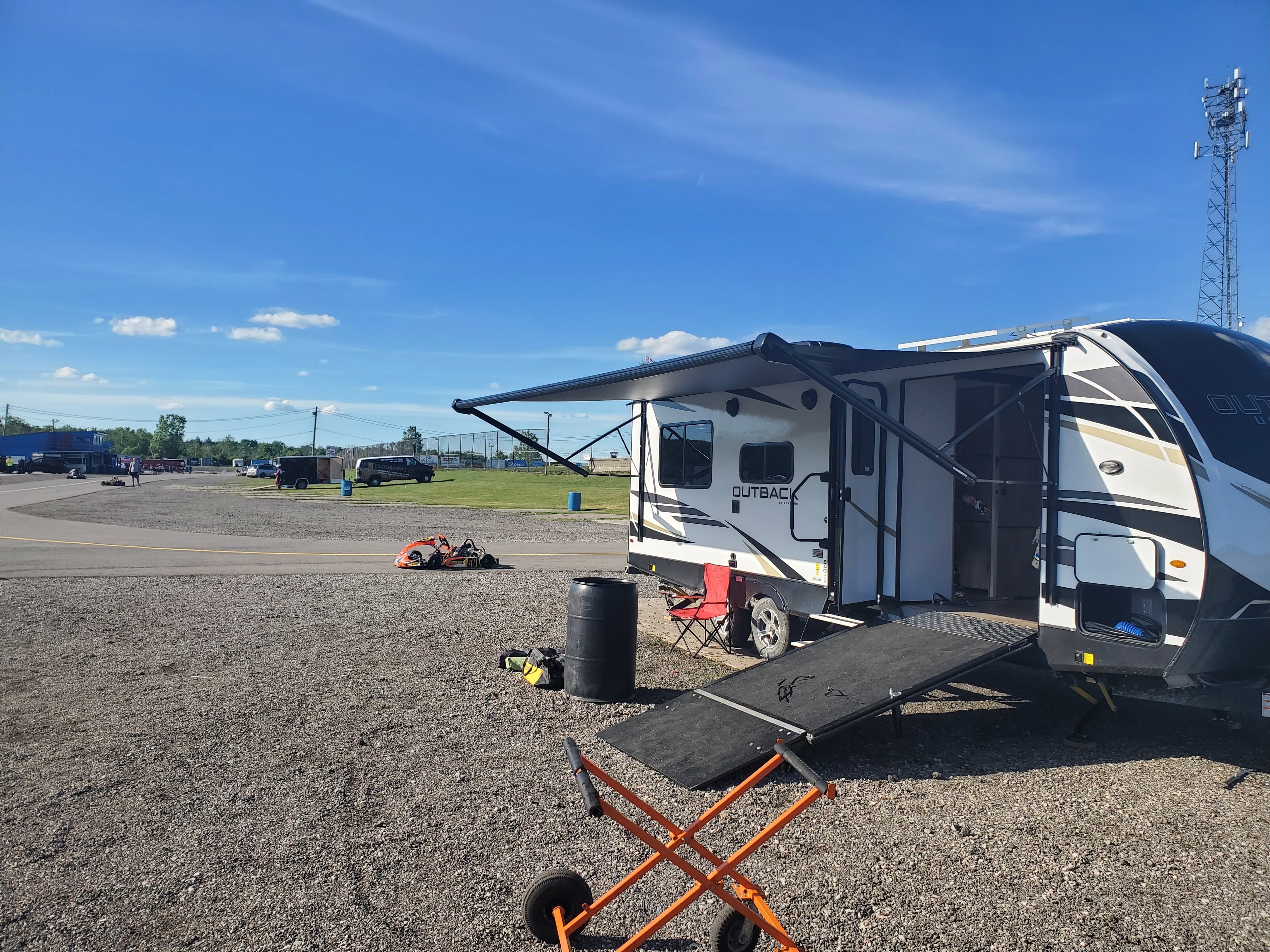 Jim's Keystone Outback 240URS Travel Trailer/Toy Hauler