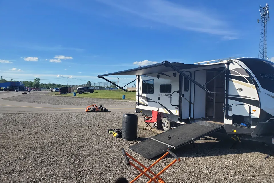 Jim's Keystone Outback 240URS Travel Trailer/Toy Hauler