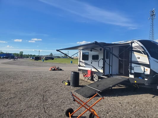 Jim's Keystone Outback 240URS Travel Trailer/Toy Hauler