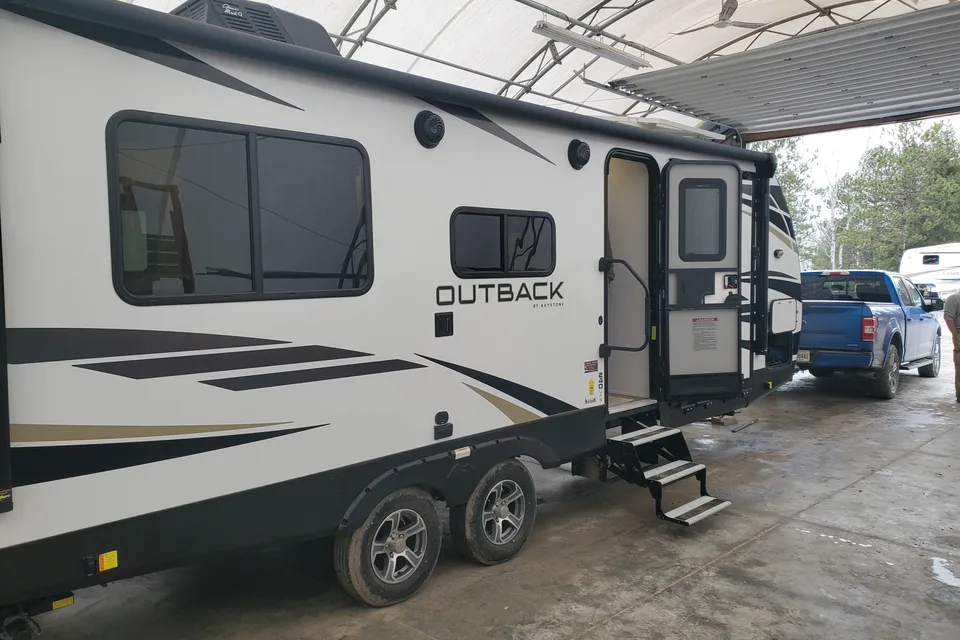 Jim's Keystone Outback 240URS Travel Trailer/Toy Hauler