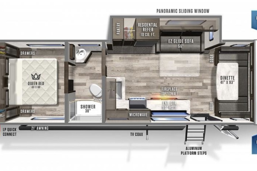 Russ's Forest River SVT272FLS Travel Trailer