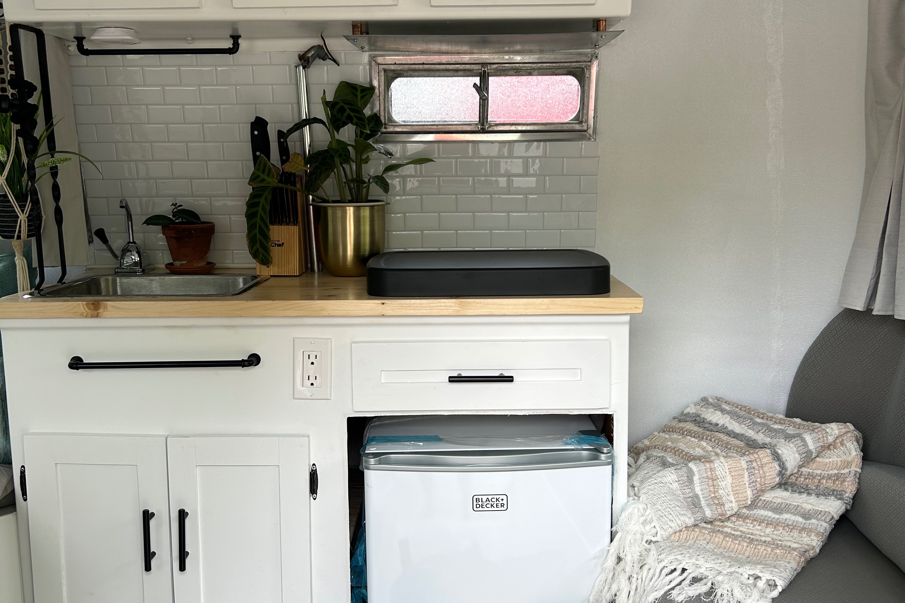 Vintage retro chic Boler Travel Trailer