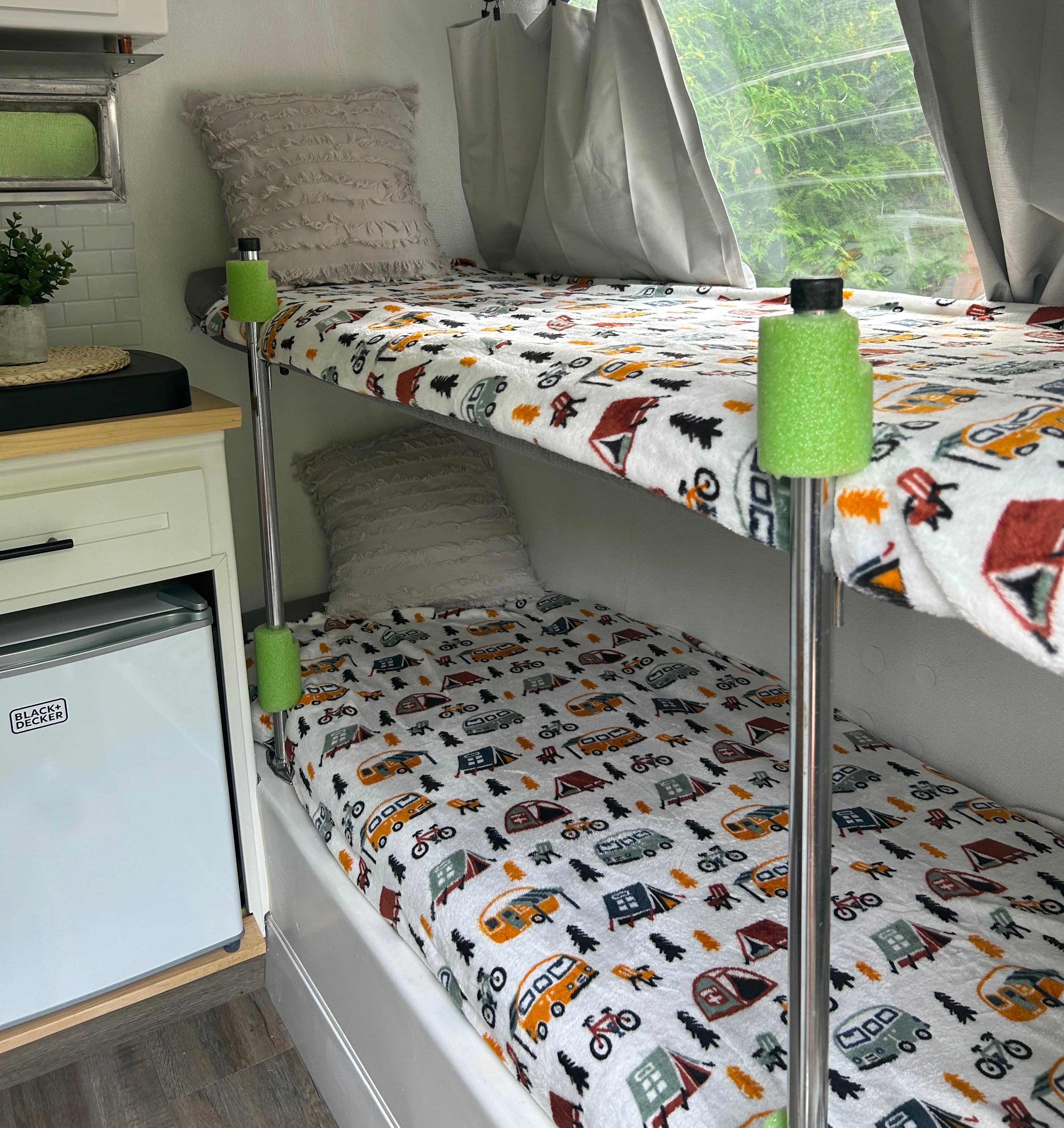 Vintage retro chic Boler Travel Trailer