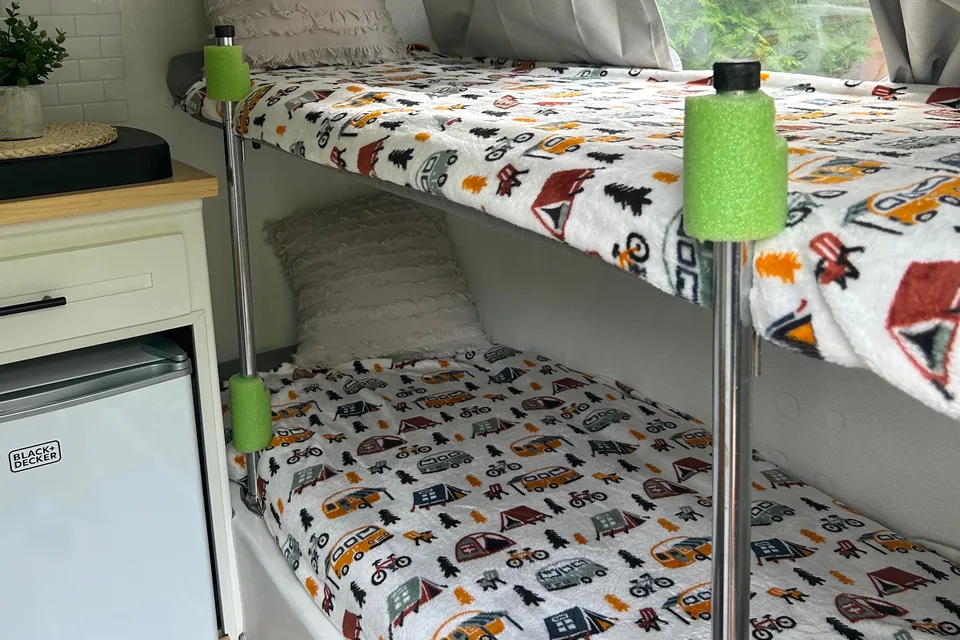 Vintage retro chic Boler Travel Trailer