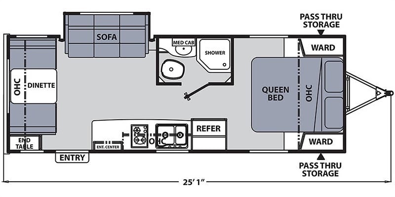 "THE BARNANO" (2021 Apex 213RDS Travel Trailer)