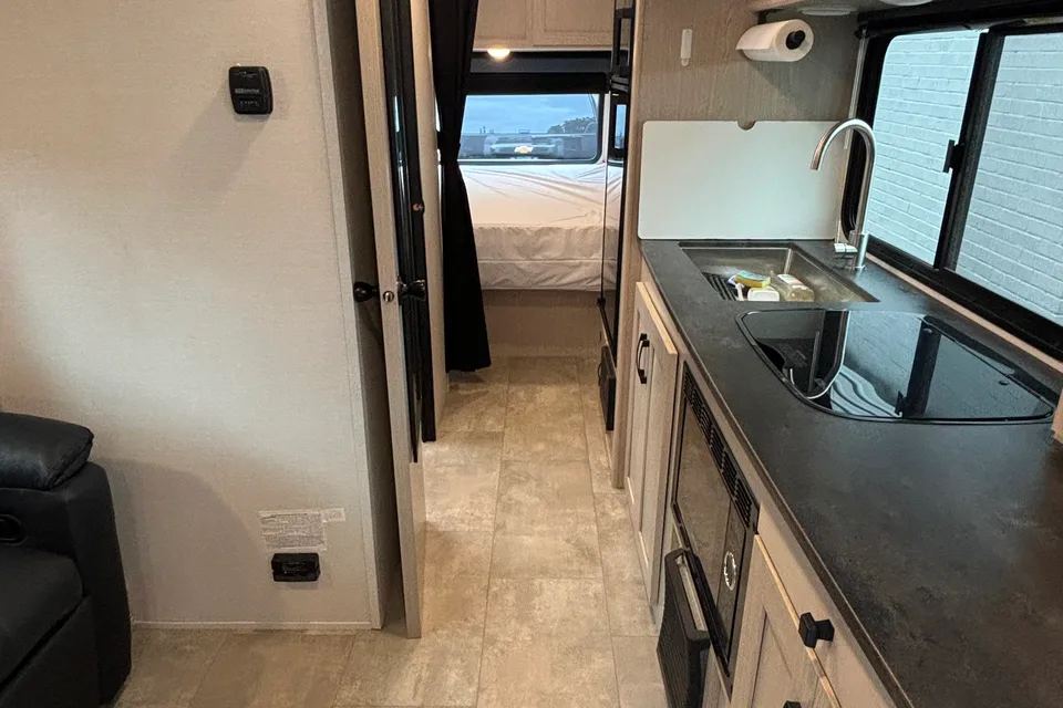 "THE BARNANO" (2021 Apex 213RDS Travel Trailer)
