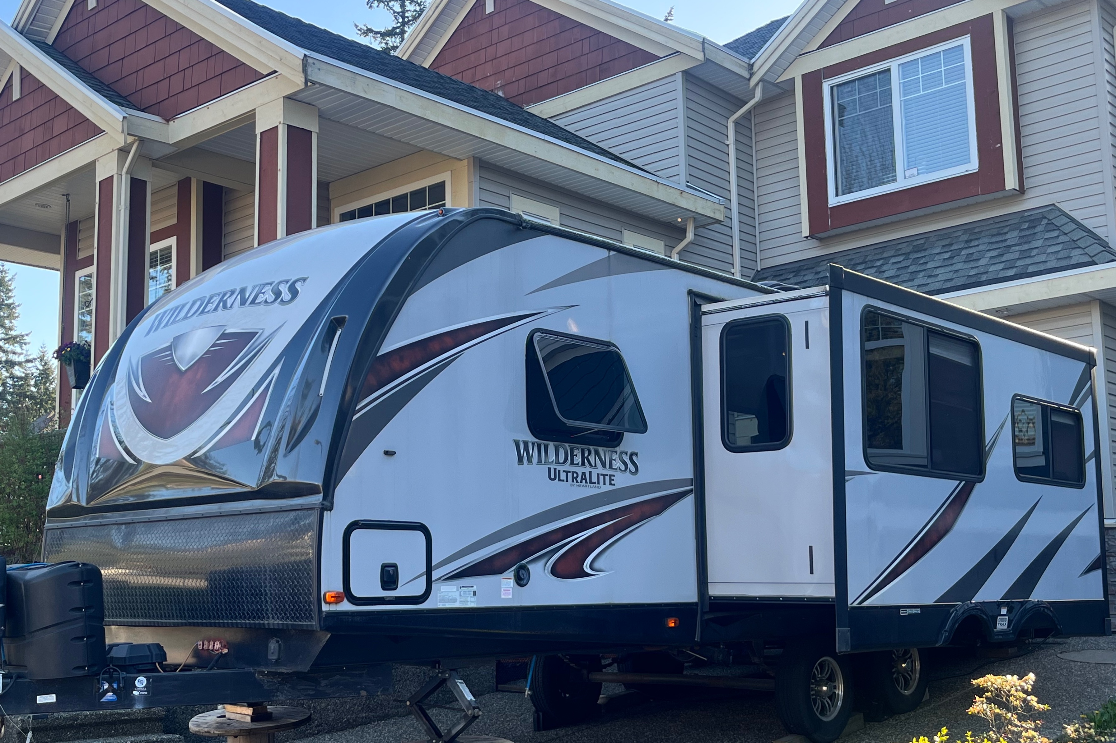 Nish’s Spacious Heartland Wilderness  Travel Trailer