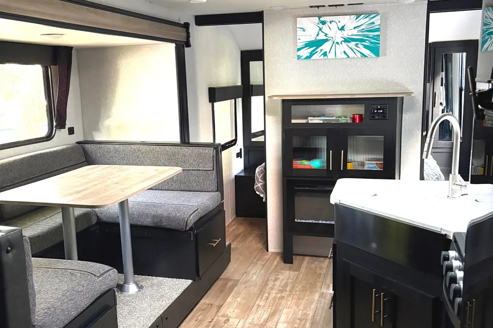 Aaron's Forest River Grey Wolf Travel Trailer