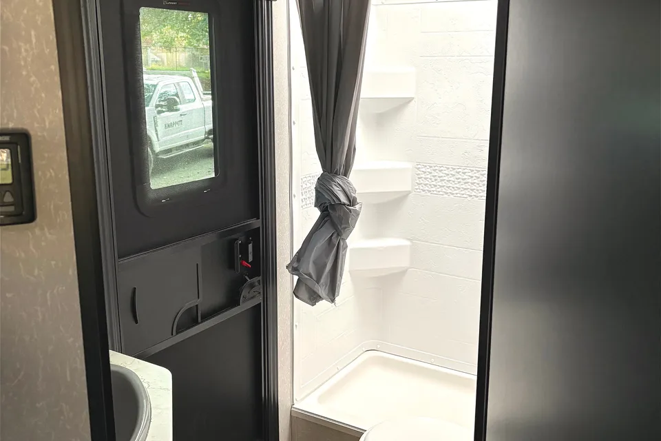 Aaron's Forest River Grey Wolf Travel Trailer