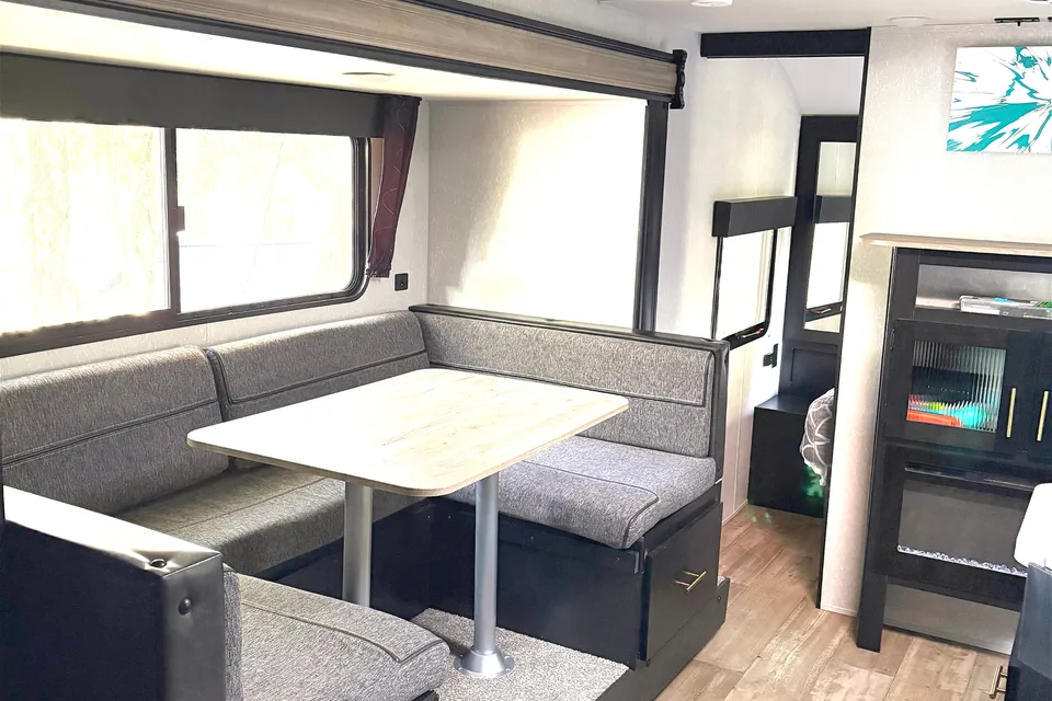 Aaron's Forest River Grey Wolf Travel Trailer