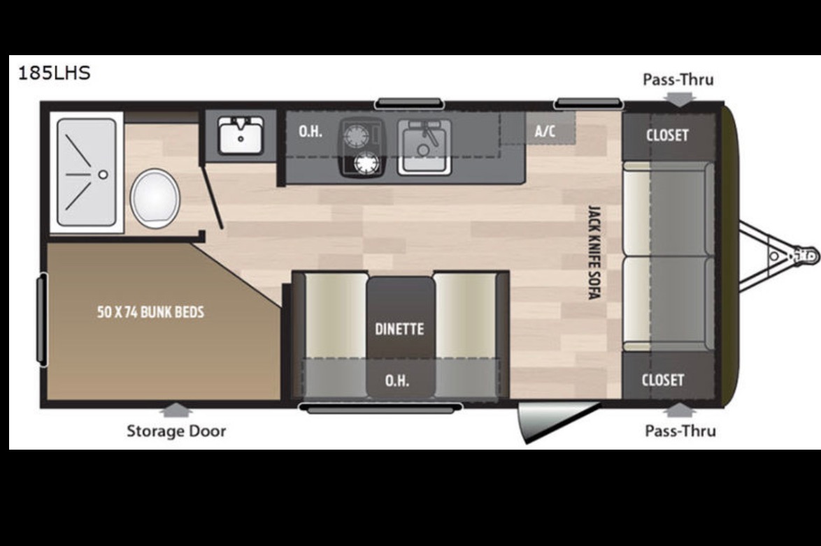Ron and Joanne’s Keystone Hideout Single Axle 185LHS Travel Trailer
