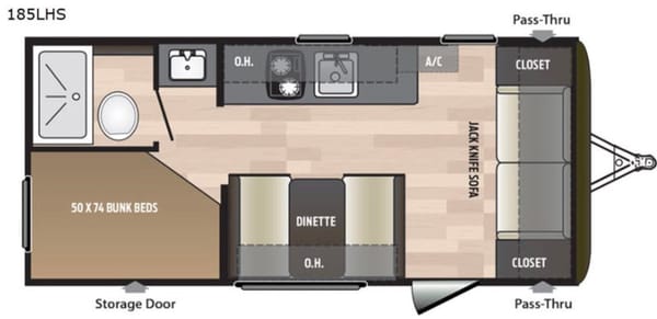Ron and Joanne’s Keystone Hideout Single Axle 185LHS Travel Trailer