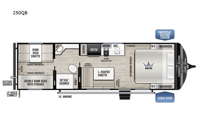 2026 East to West Della Terra 250QB- Jackson RV Rental