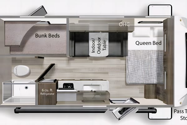 A & K - Dutchmen Kodiak Cub 175bh Travel Trailer