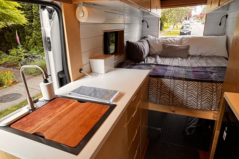 Fully Camperized Home on Wheels - 2021 Ford Transit 22 feet long / high roof