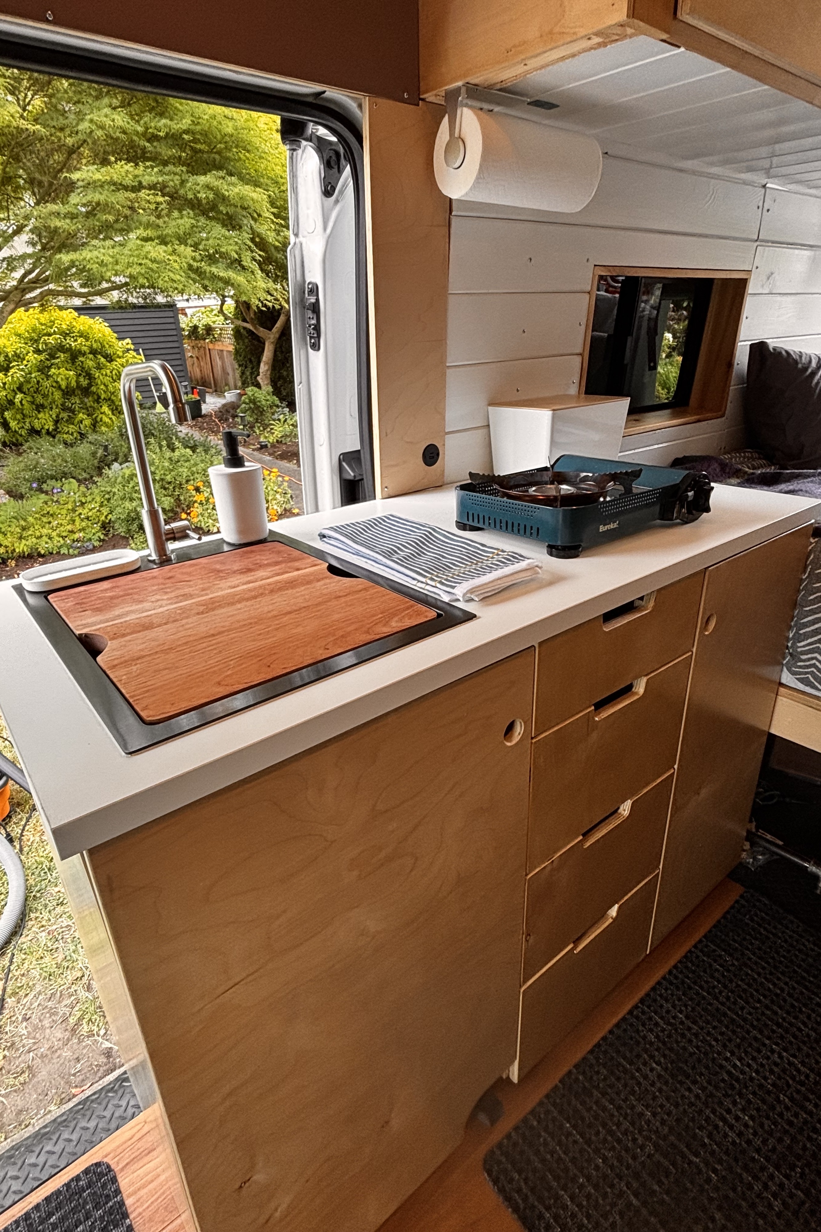 Fully Camperized Home on Wheels - 2021 Ford Transit 22 feet long / high roof