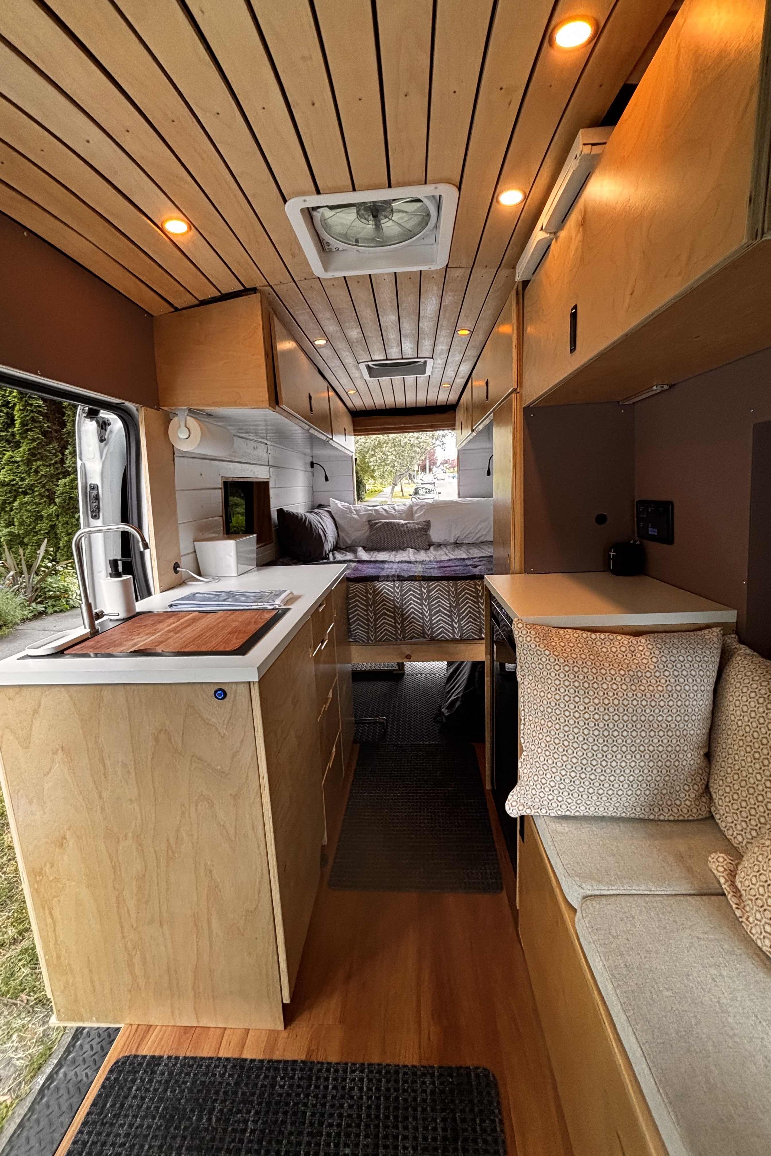 Fully Camperized Home on Wheels - 2021 Ford Transit 22 feet long / high roof
