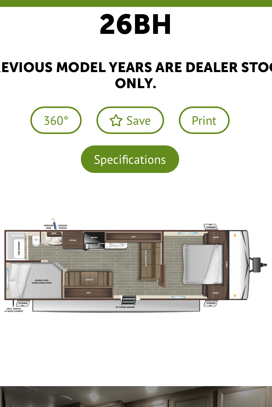 The Smith’s Starcraft 26bh Travel Trailer