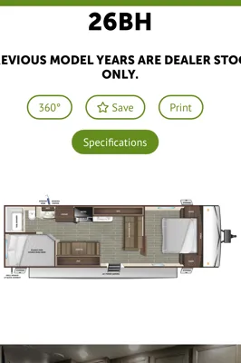 The Smith’s Starcraft 26bh Travel Trailer