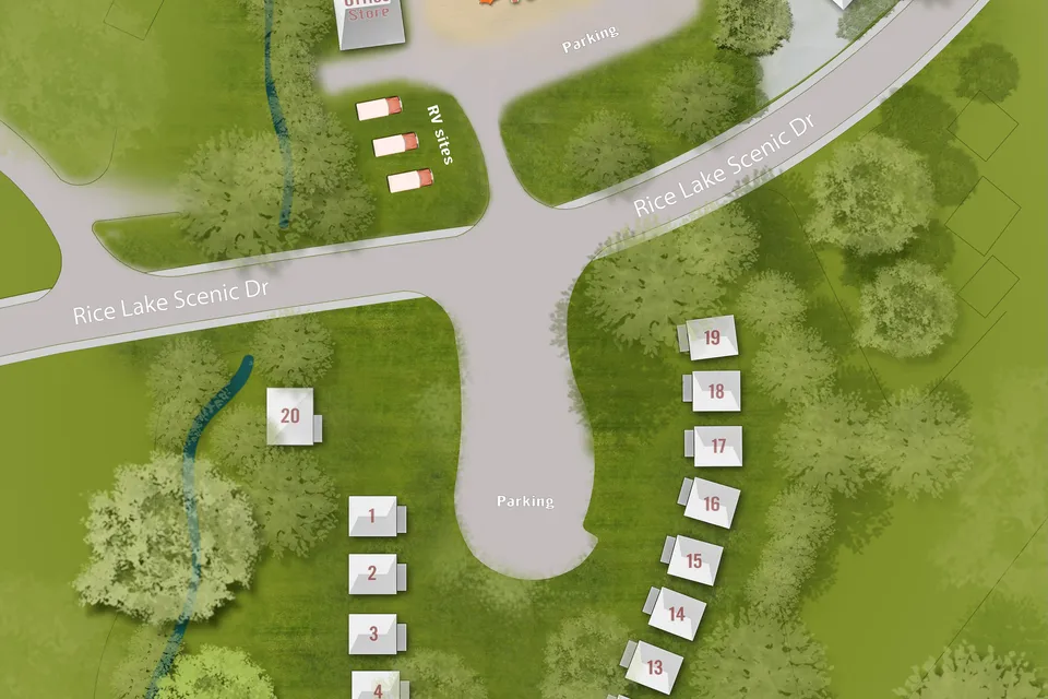 2 bedroom RV at Adventure Cottage Resort