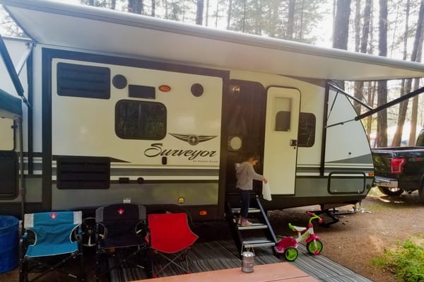 Roughing it in comfort
