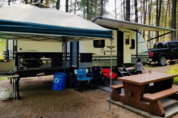 Roughing it in comfort