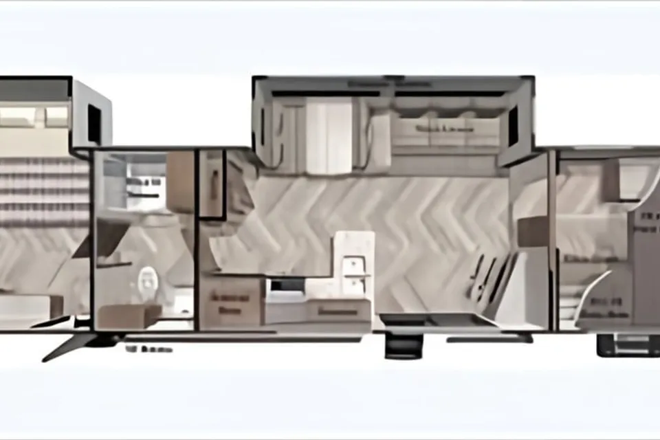 "Kinder" Modern 2 Bedroom Bunkhouse Family Getaway Sleeps 9 (LFWL1789)