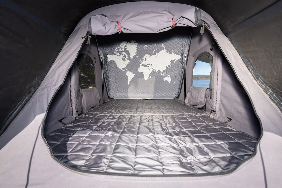 DROPLET Teardrop Trailer [sleeps 2 - 4] - with rooftop tent