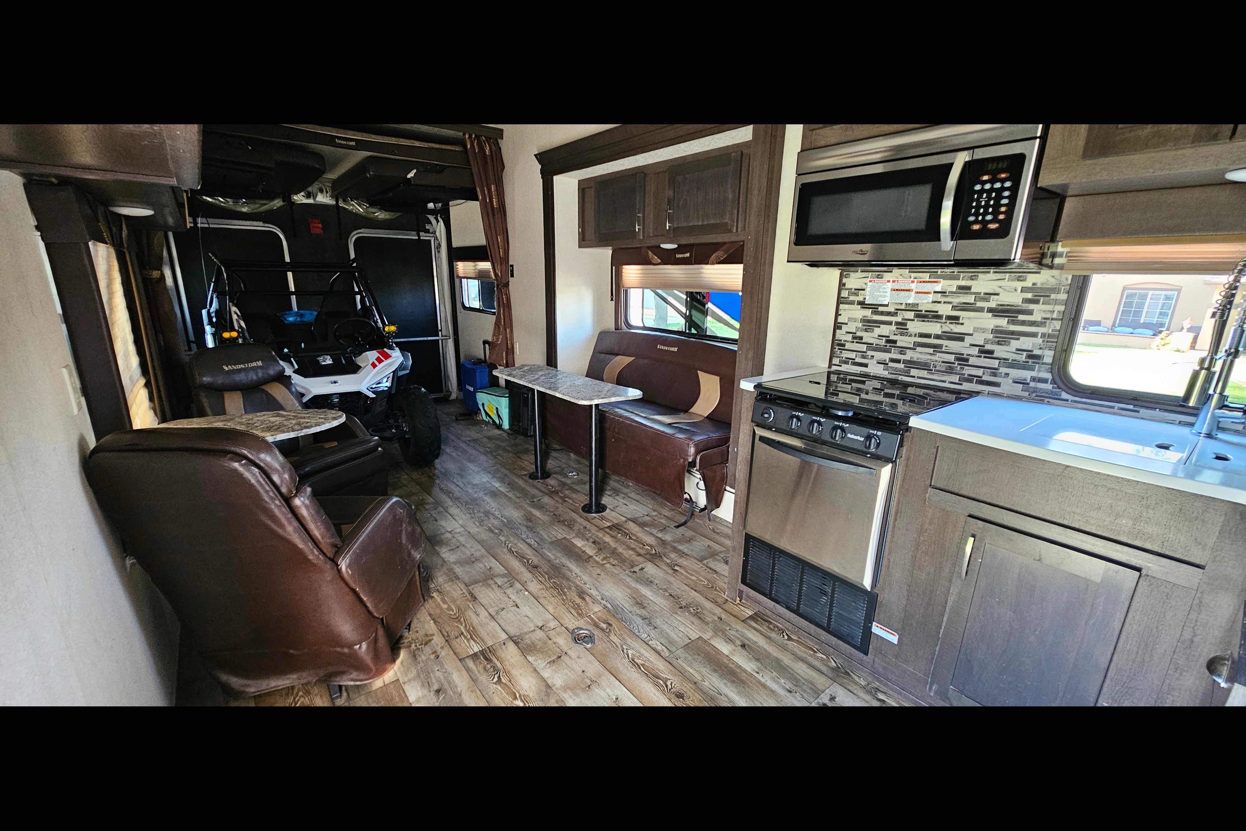David's Forest River 336GSLR Toy Hauler