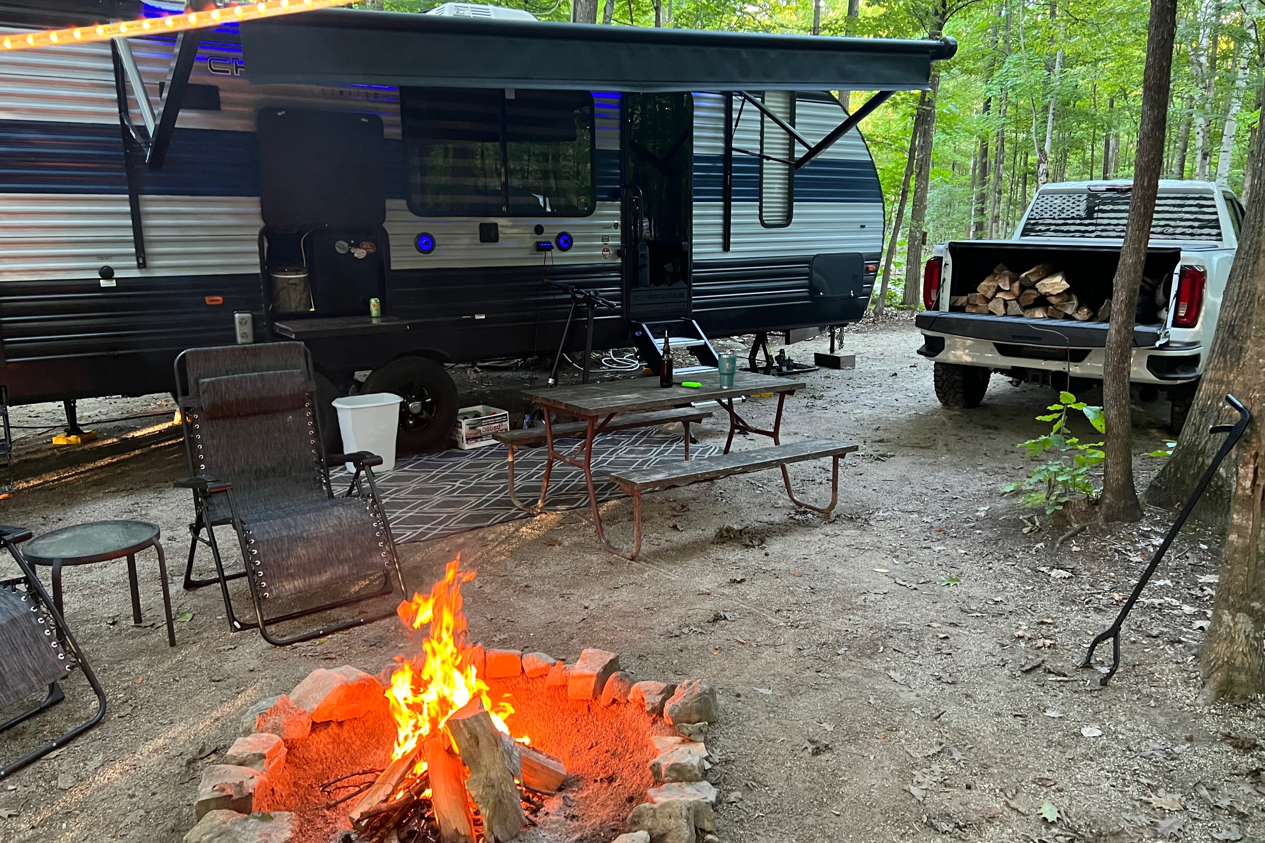 Jacob's Forest River 274BRB Travel Trailer