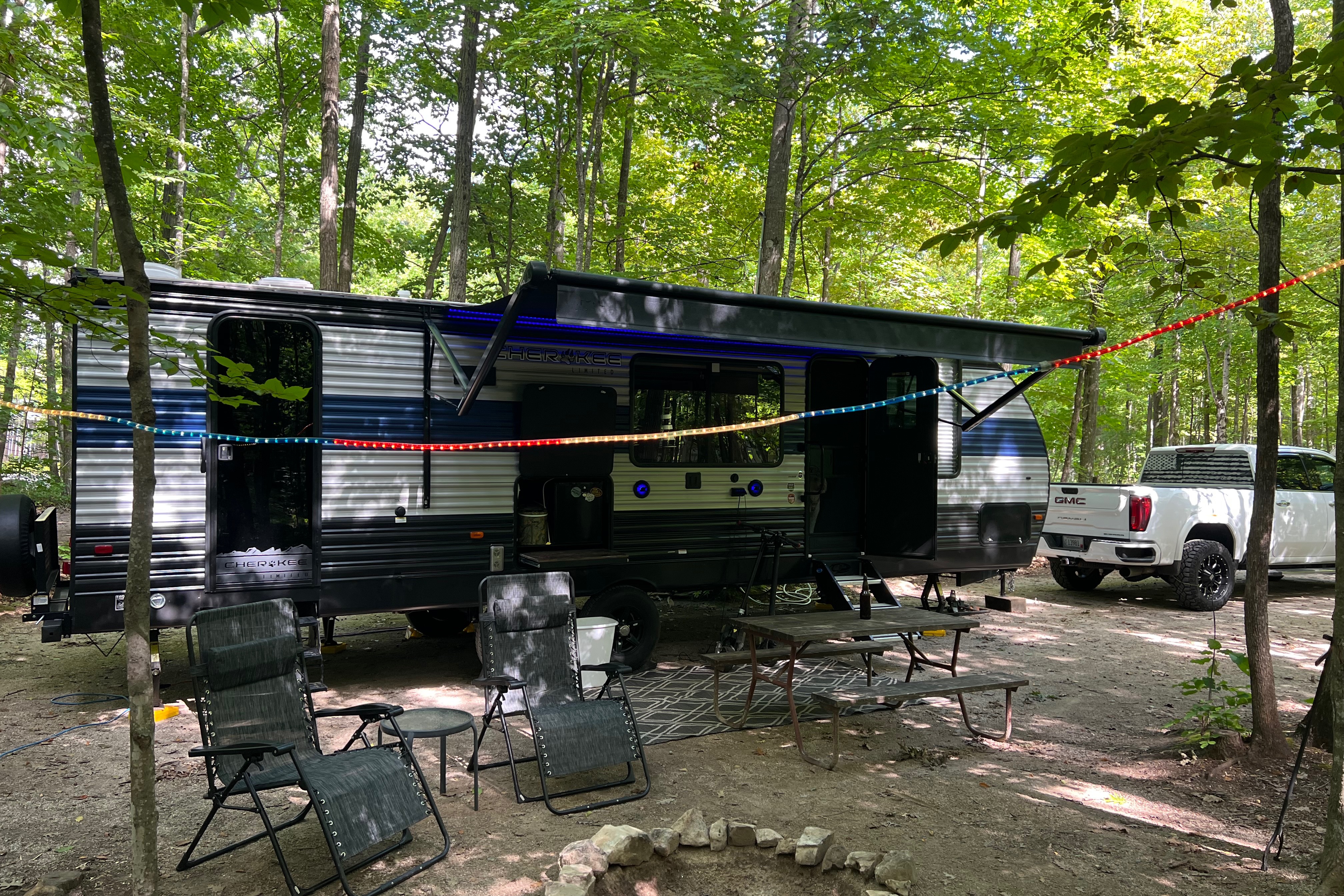 Jacob's Forest River 274BRB Travel Trailer