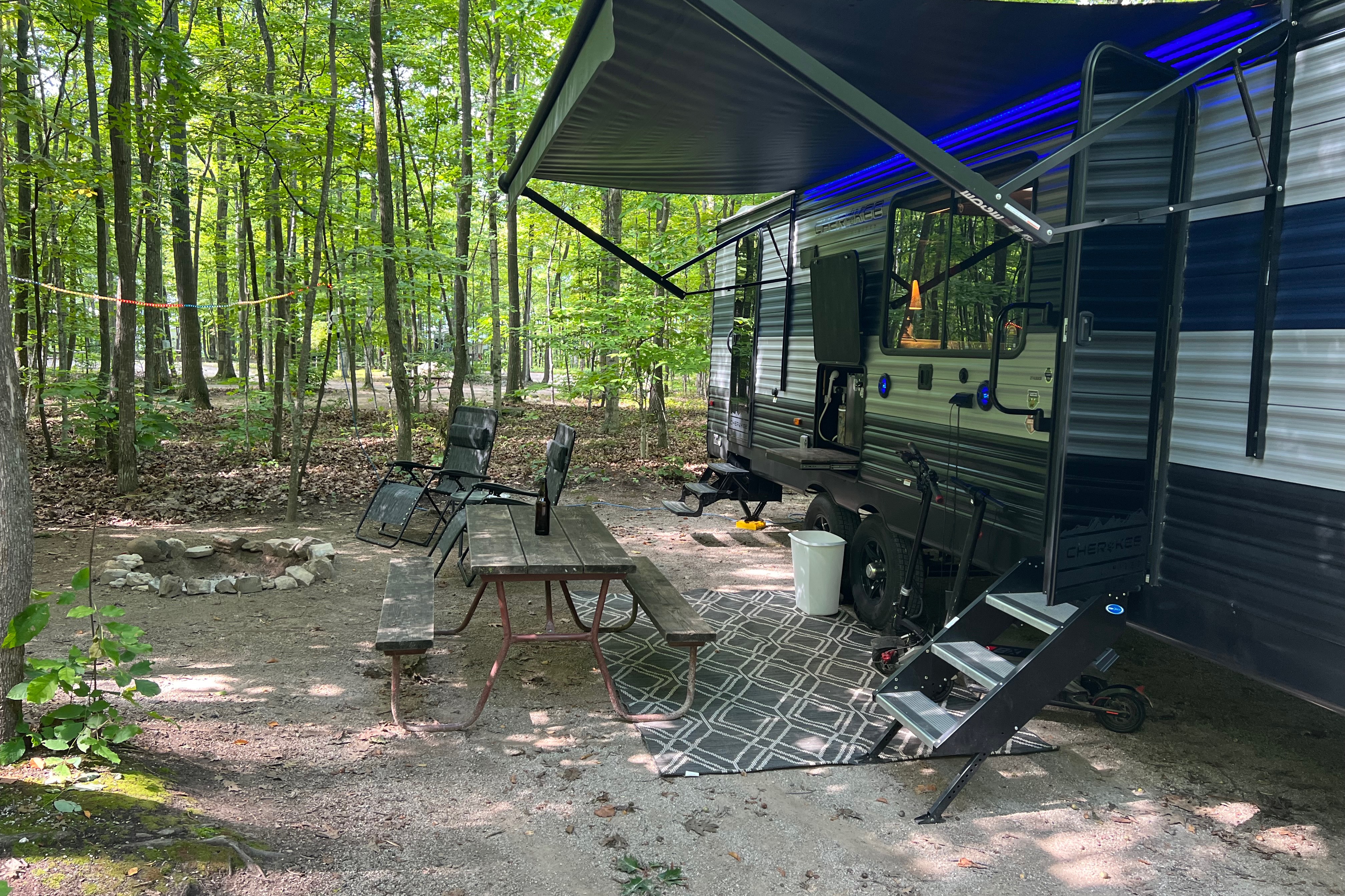 Jacob's Forest River 274BRB Travel Trailer