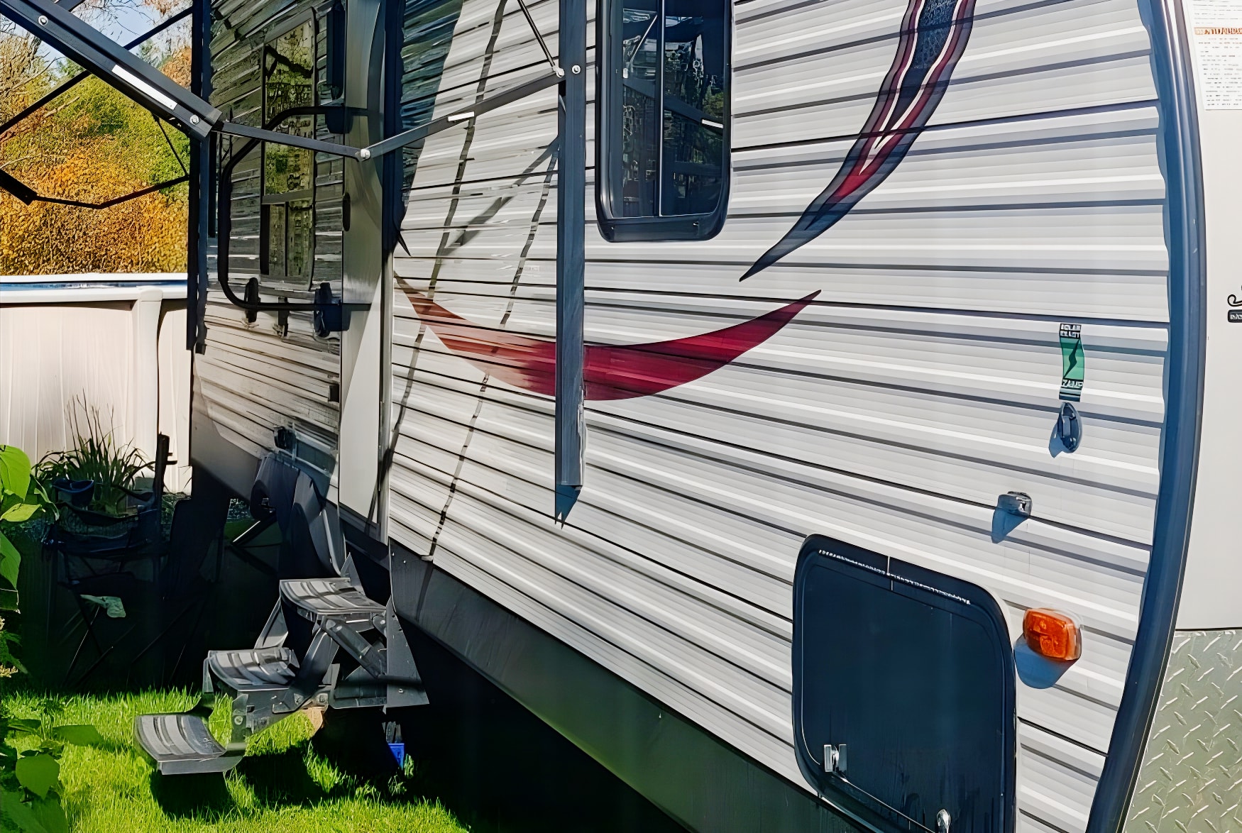 Forest River Vengeance 28V Roulotte cargo (capacité 6 personnes)