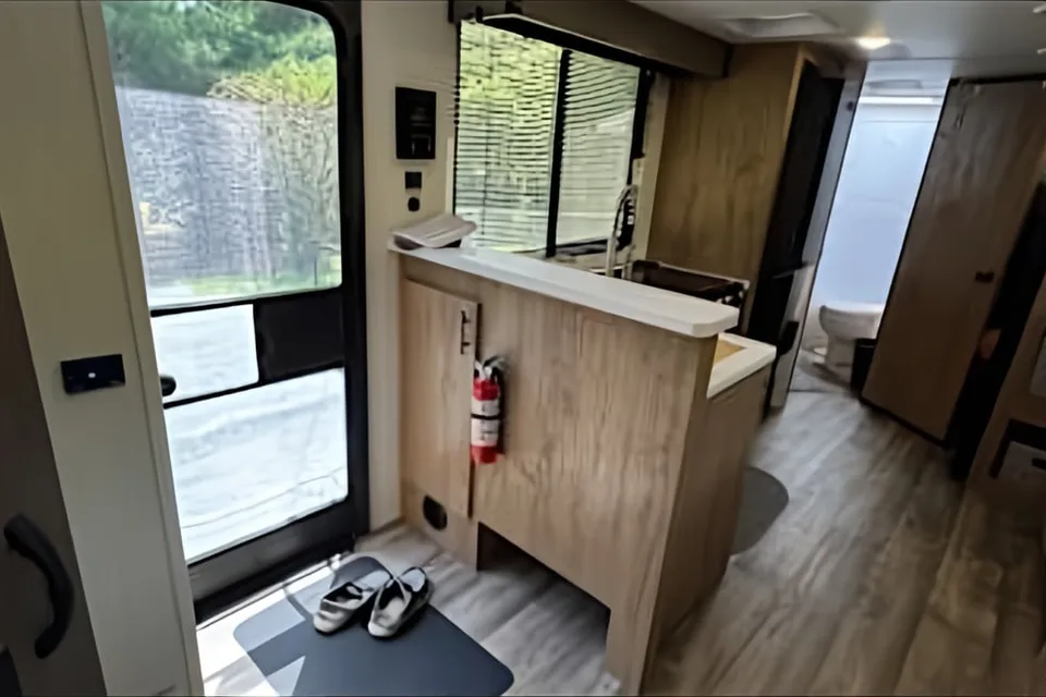 John's Forest River Campsite Reserve 26CJ Travel Trailer