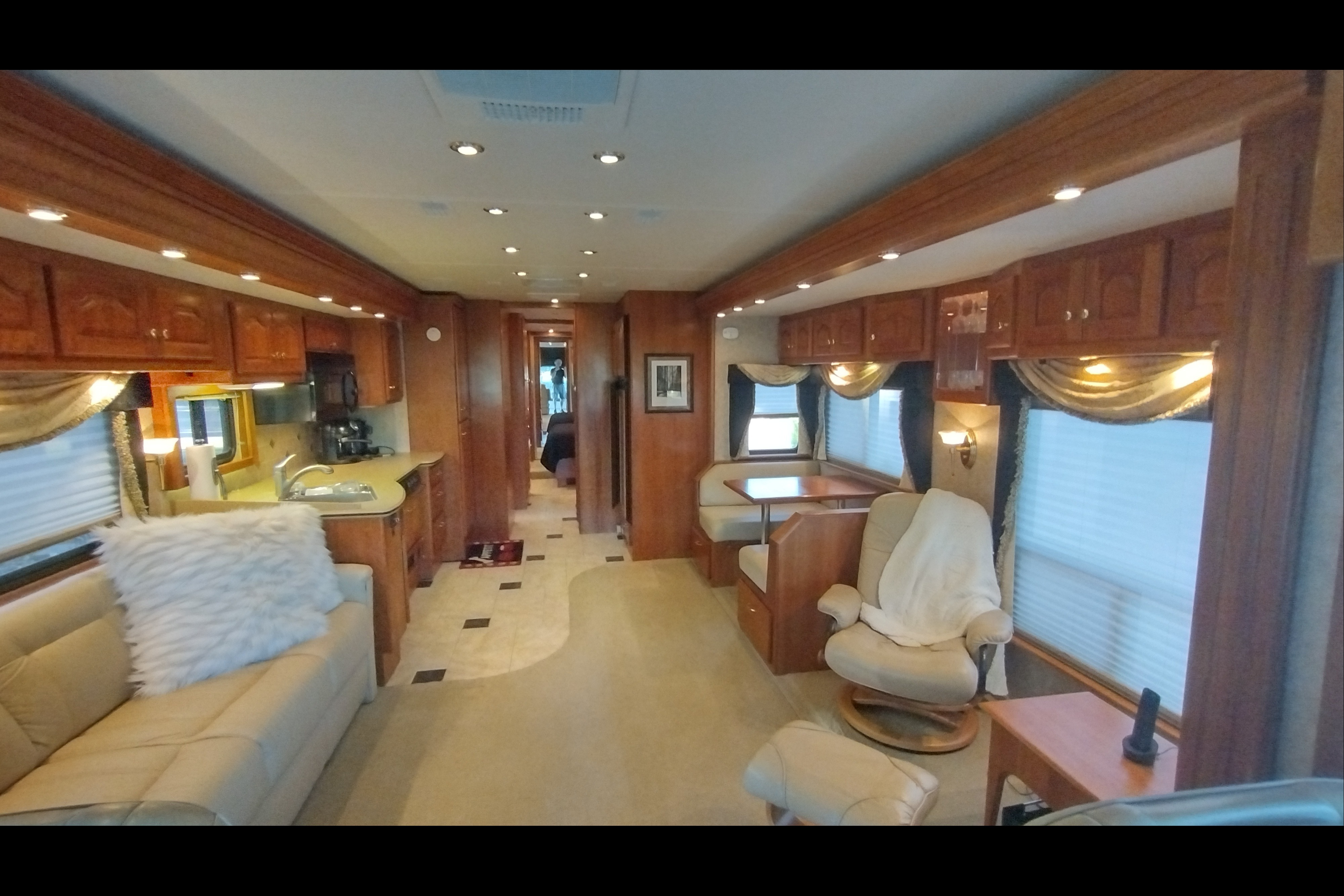 Stella - our luxury motorhome named after our English Mastiff