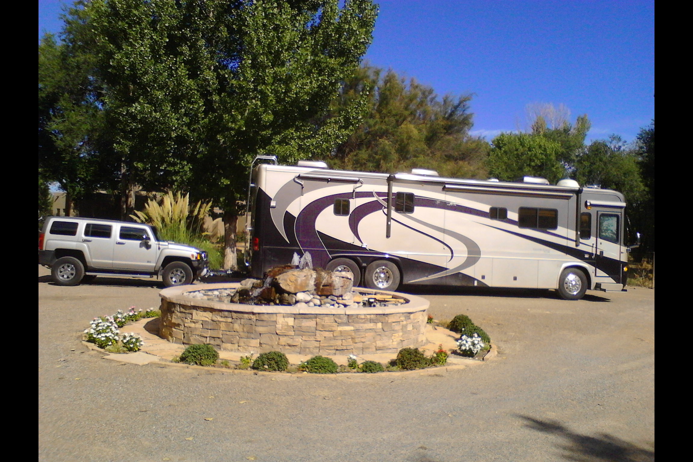 Stella - our luxury motorhome named after our English Mastiff