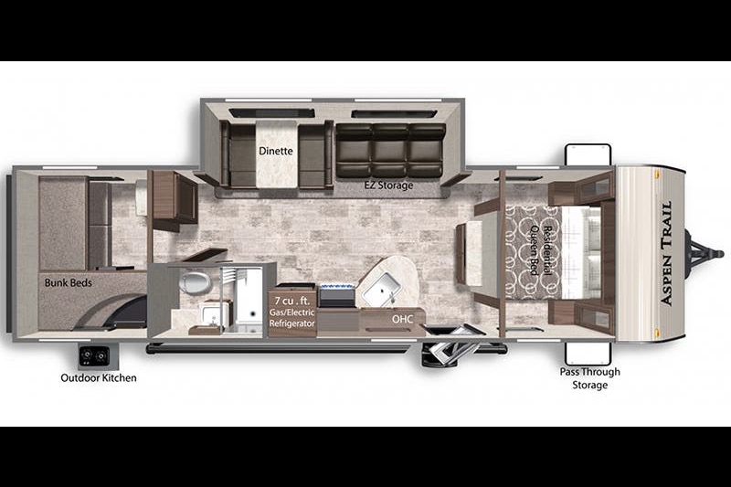 Family Bunkhouse Camper | Sleeps 9 | Fully Stocked | Easy Camping Setup