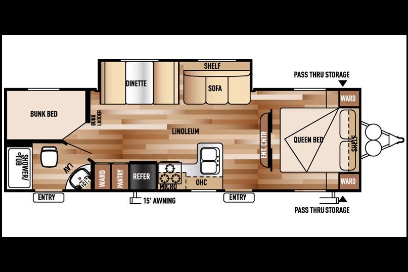 Brent's Forest River 262BHXL Travel Trailer