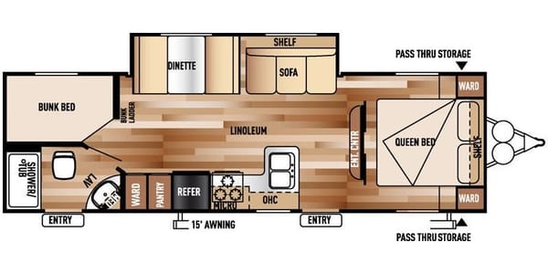 Brent's Forest River 262BHXL Travel Trailer