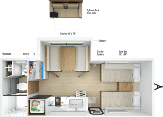 Mike's Winnebago 2108TB Travel Trailer