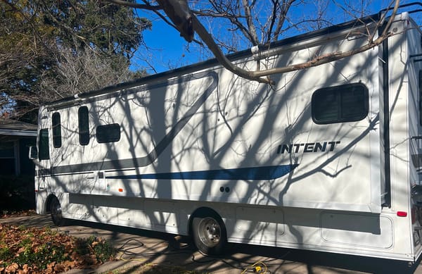 31 foot class A great for group travel or family’s with kids