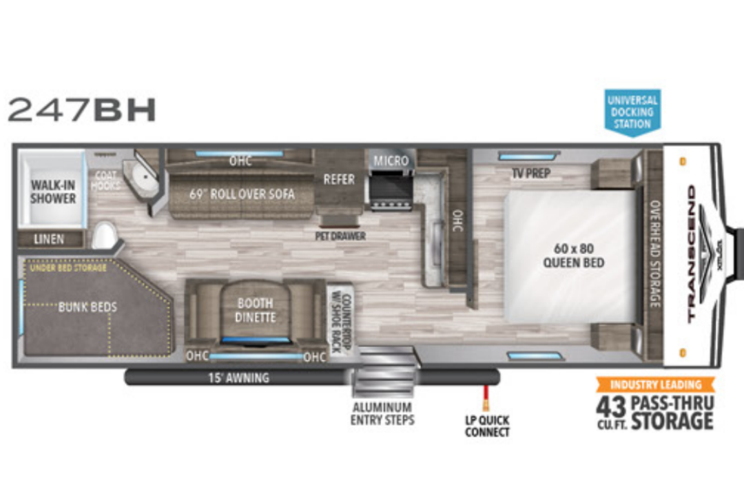 Luxury Grand Design Transcend Xplor Travel Trailer