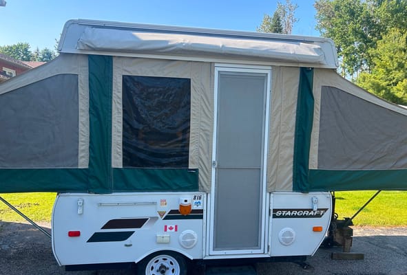 JAKUB's Starcraft 816 Tent Trailer