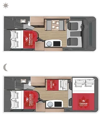 Fleet #C5 Mid-size Class C – Luxury Comfort for Families & Friends (Sleeps 4 Adults, 2 Children)