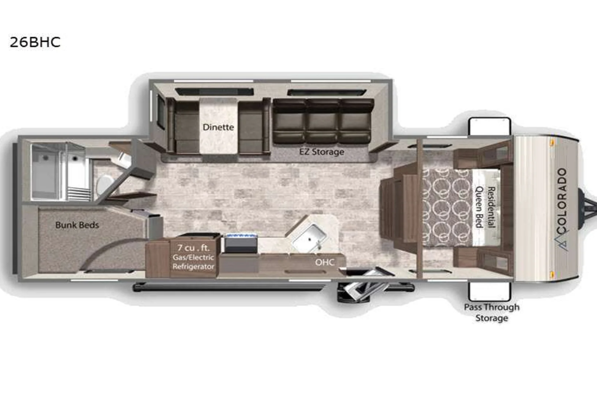 Delivery Only Camper | Fully Stocked | No Hidden Fees | Free Generator Use
