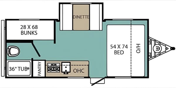 The Family Camper (Free Napa or Sonoma Pick up)