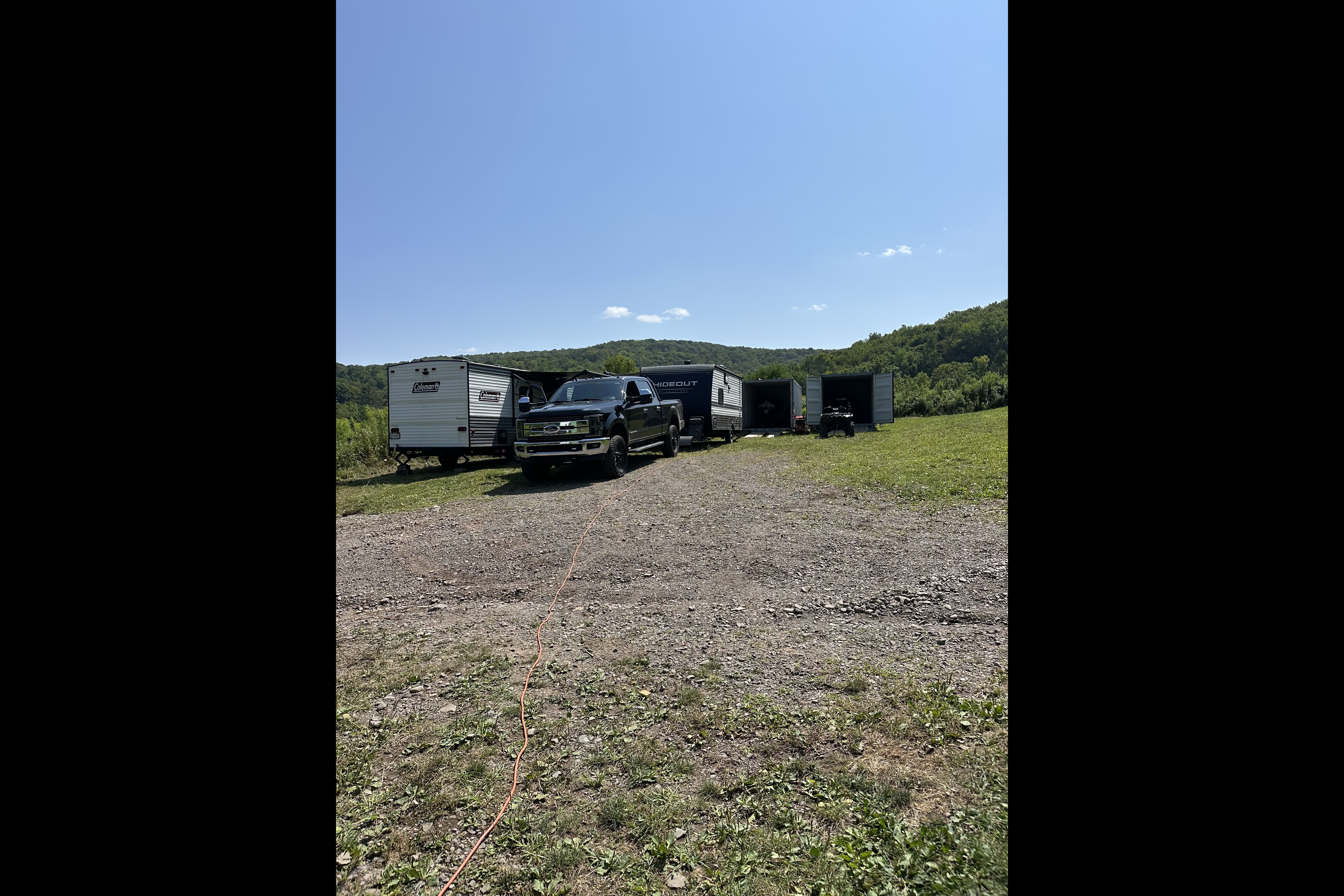 Simon  and Nareman's Coleman Hideout Travel Trailer
