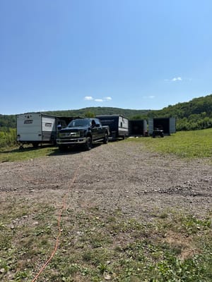 Simon and Nareman's Coleman Hideout Travel Trailer